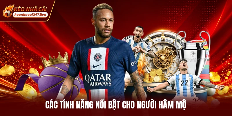 Các tính năng nổi bật cho người hâm mộ